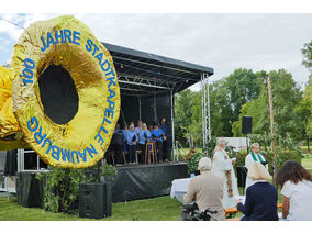 Ökumenischer Gottesdienst zum 100jährigen Jubiläum der Stadtkapelle Naumburg (© Karl-Franz Thiede)